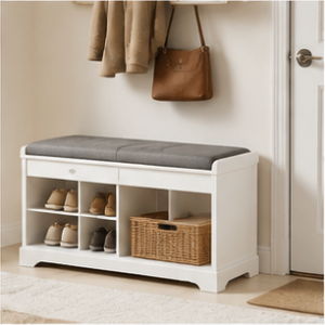 Entryway Organizer Bench