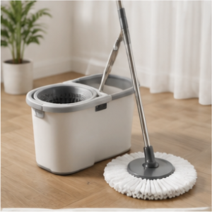 SpinDry Microfiber Mop